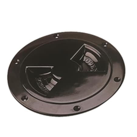 Sea-Dog 337165-1 6 in. ABS Desk Plate - Black 3004.6154